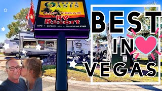 Best RV Park in Las Vegas! Glamping Oasis RV Resort