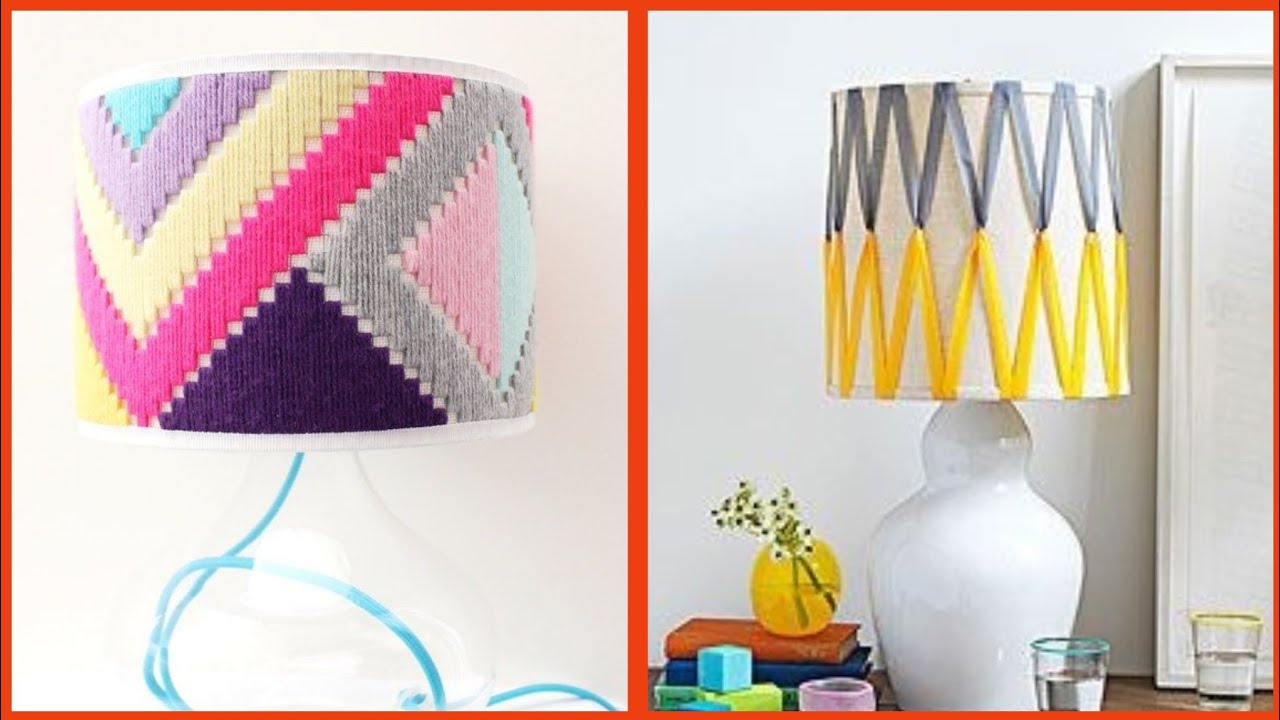 Latest beautiful lamp shade decoration ideas YouTube