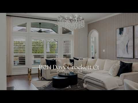 16214 Davy Crockett Ct, Cypress, TX home video tour