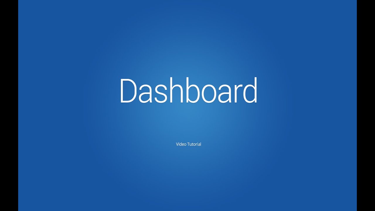 0. Dashboard - Video tutorial for Zencommerce online store