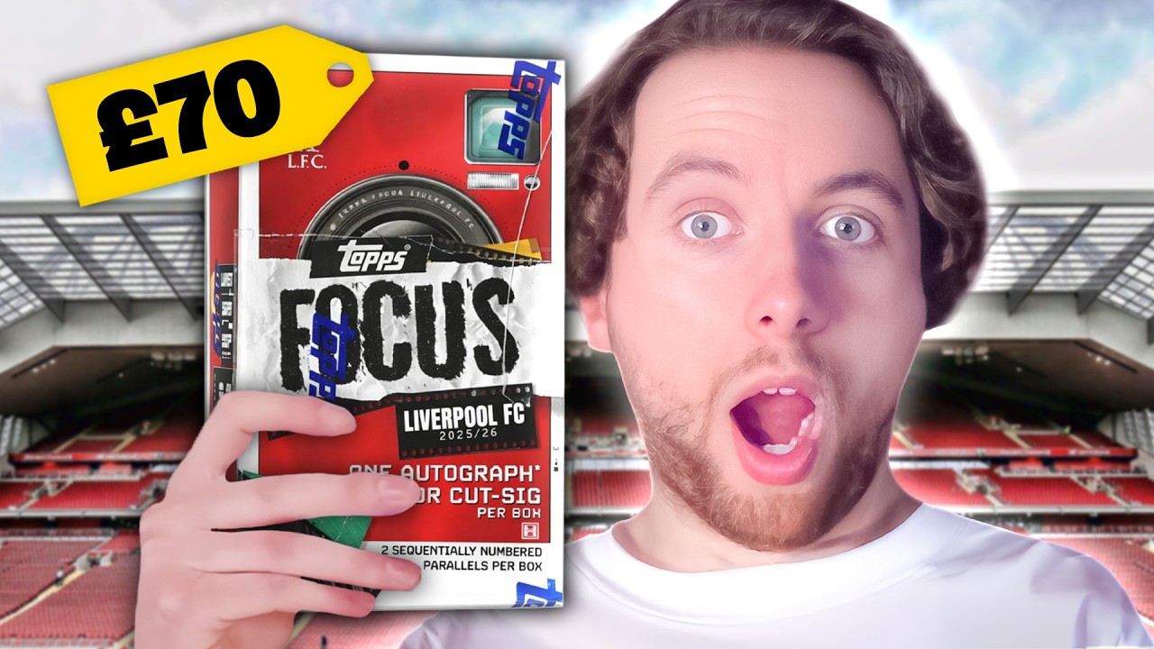 I Opened 12 Boxes Of The New Topps Liverpool Focus!