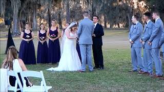 Surprise Fireball Whiskey Shot during Wedding Ceremony - Florida Wedding DJs