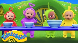 Teletubbies Lets Go! Sharing & Good Manners | A Festive Meal Episode | 10 Minutes