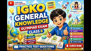 🔔 IGKO PRACTICE TEST CLASS 8 🚀This One Trick Will Boost Your Olympiad Score 🚀
