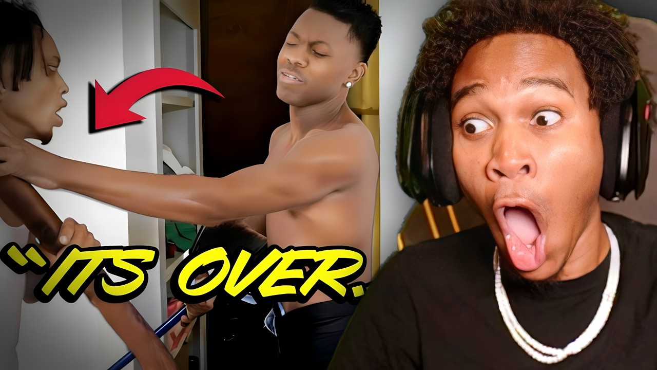 Rakai Beat Up Kai Cenat Brother In The Clover House!