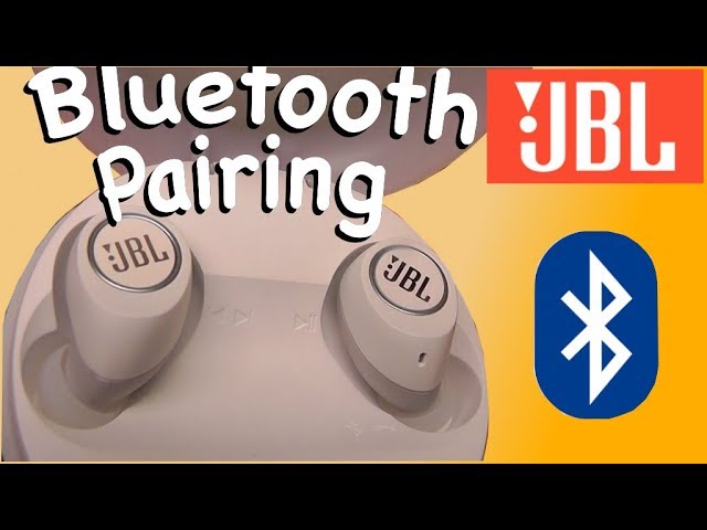 How to Pair JBL Free wireless ear headphones by Bluetooth to a - YouTube