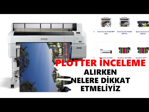 PLOTTER İNCELEME NELERE DİKKAT ETMELİYİZ