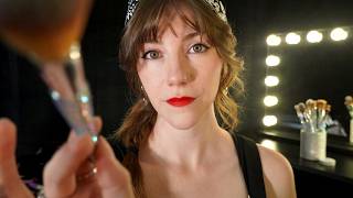 Gossipy Makeup Artist Does Your Photoshoot Look with Divided Attention ASMR