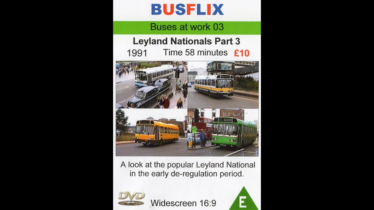 Busflix Buses at work 03 Leyland Nationals Part 3  1991