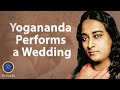 Yogananda Performs Wedding Ceremony