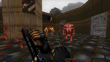 Doom the Way id Did – Lost Episodes | E1M9: Relay Station [Brutal Doom v21 RC1]