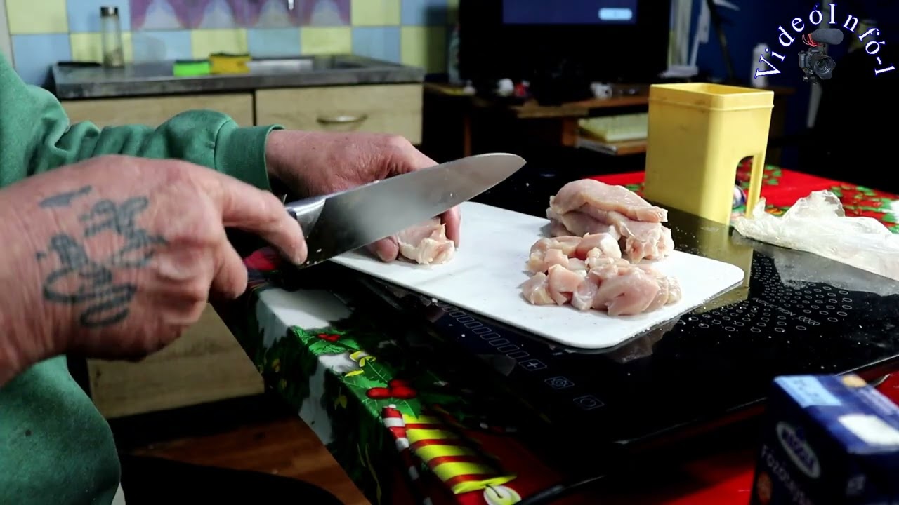 Karácsonyi Trivia-ának születésnap elkészítem Sertésragu Stroganoff