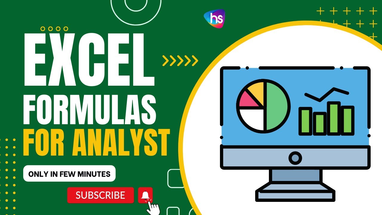 Excel - Excel formulas + Excel IF Condition for Data Analyst - YouTube