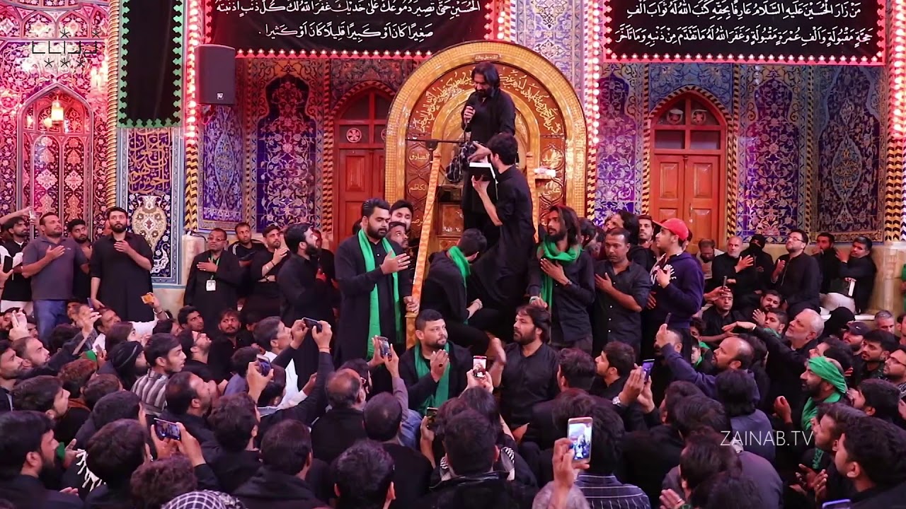 Jo ke Masroof e Salam e Shuhada - Nadeem Sarwar live in Shrine of Imam Husain (as)