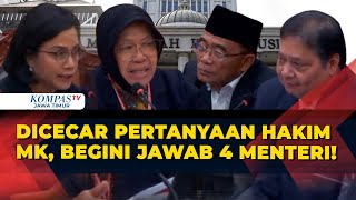 [FULL] Hakim MK Cecar Airlangga, Sri Mulyani, hingga Risma di Sidang Sengketa Pilpres