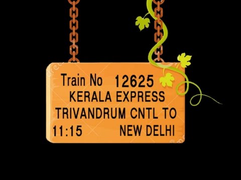 Train no 12625 TRAIN NAME KERALA EXPRESSTRIVANDRUM CNTLVARKALASIVAGIRIKOLLAM JN