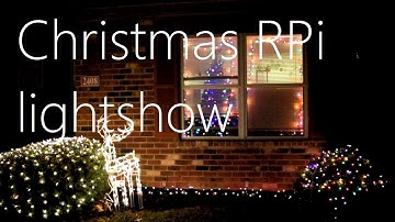 Raspberry Pi Christmas lightshow (with Christmas music)