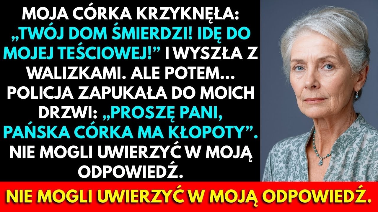 Pewnego dusznego czwartku w Poznaniu usmażyłam kotlety dla córki. Klara stała w progu i wyrzuciła z siebie: "Twój dom śmierdzi. Przeprowadzam się do teściowej". Zanim zdążyłam cokolwiek...