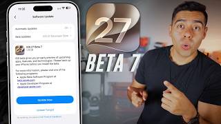 iOS 27 Beta 7 - Many Improvements and the Last Beta 😱