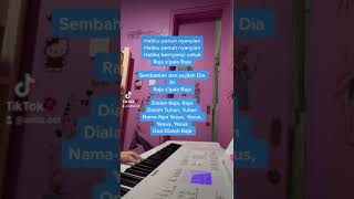 Hatiku Penuh Nyanyian /Lagu Gereja / Lagu Sekolah Minggu/ Lagu Rohani / Instrumental Piano Rohani