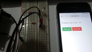التحكم في أي هاردوير من خلال الواي فاي والموبايل wifi module esp8266