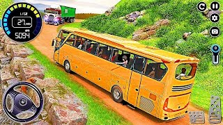 Uphill Offroad Bus Driving Simulator 3d - Coach Bus Tourist Drive 2023 - Android Gameplay #17 screenshot 5