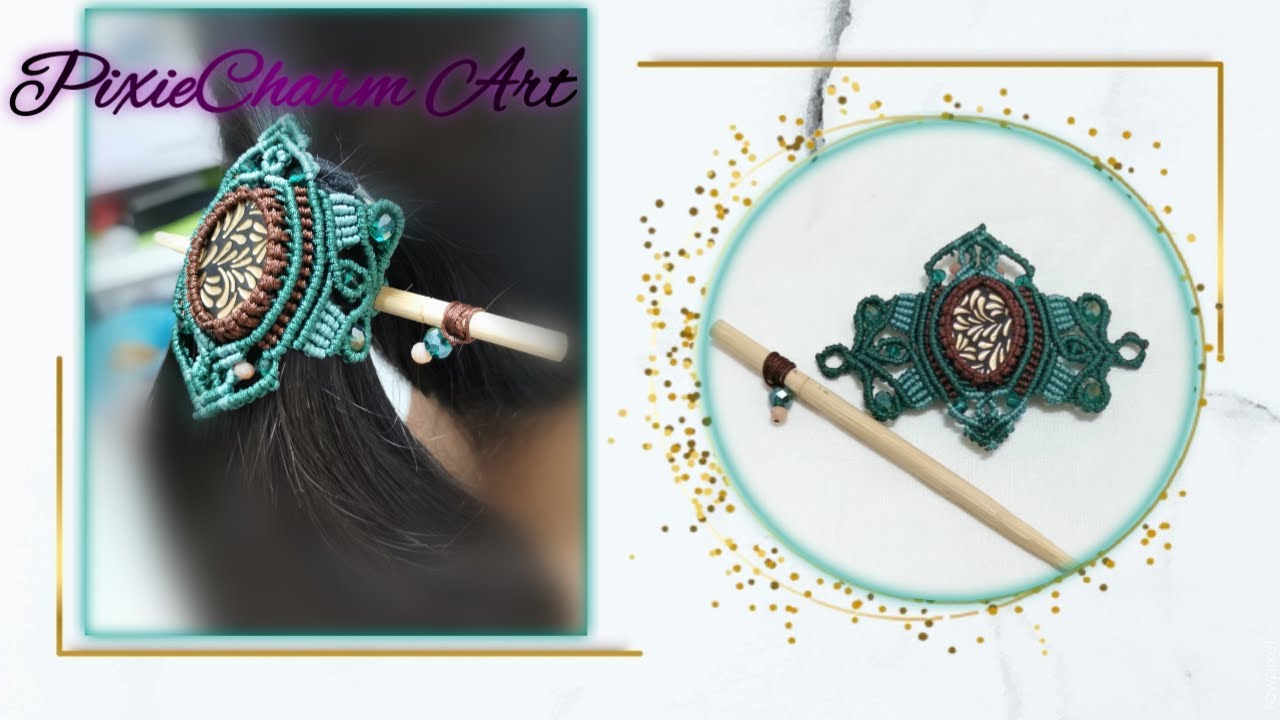 Viking Macrame Hairpin | Easy & Gorgeous #2