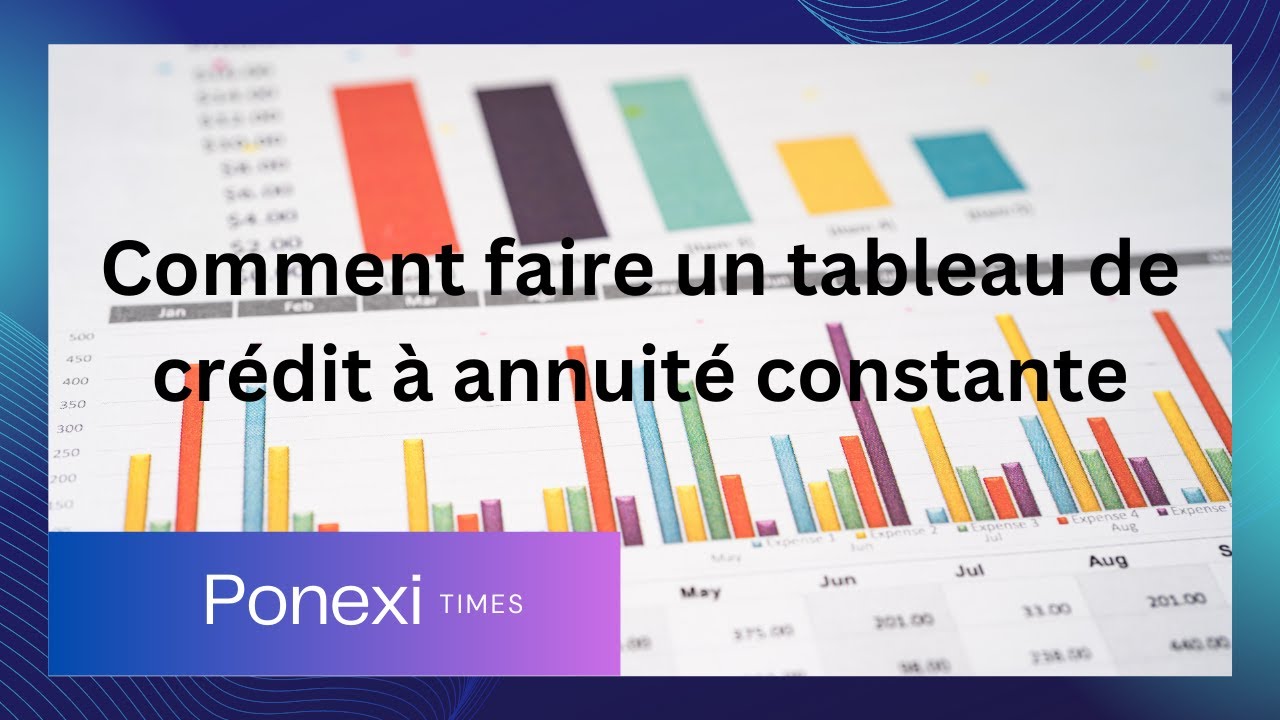 Comment faire un tableau de crédit à annuité constante 4ème — free download