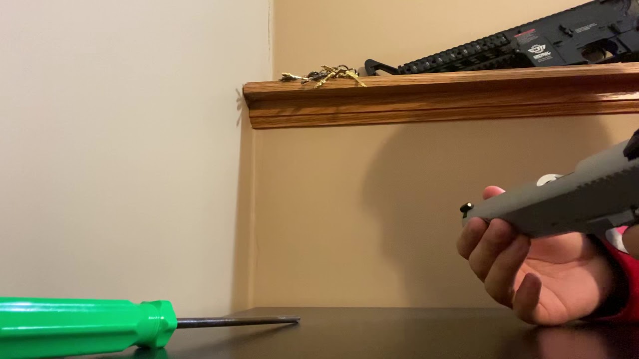 How to take apart airsoft 1911 YouTube