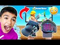 Win A Fortnite Game With The Worst Keyboard For 10k VBucks Challenge! (Little Brother)
