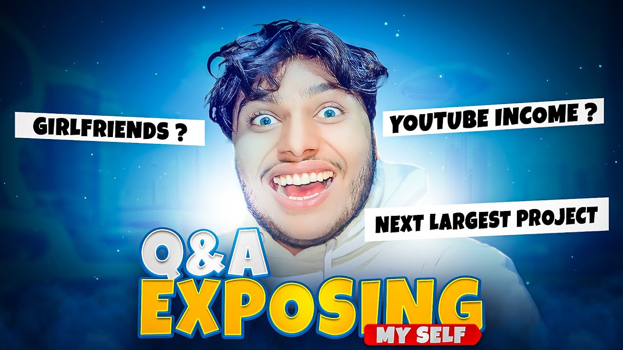EXPOSING MYSELF  | FIRST QNA  | REVEALING THE BIGGEST PROJECTS !!