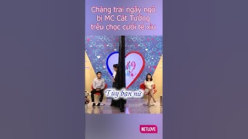 Chàng trai ngây thơ bị Cát Tường trêu chọc hài hước #shorts #bamoicattuong