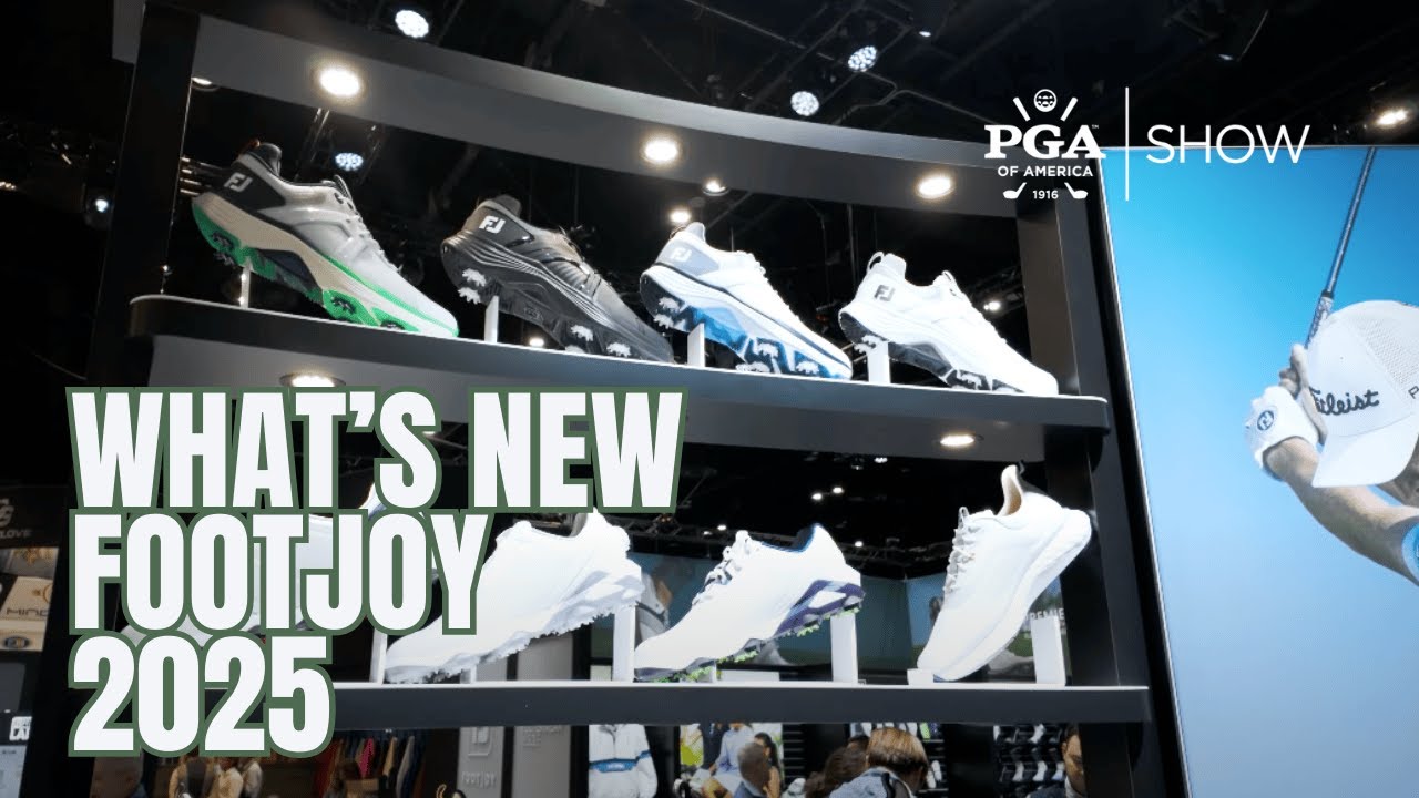 PGA SHOW 2025: Что нового в FootJoy? Hyperflex, серия Premiere, перчатки и многое другое