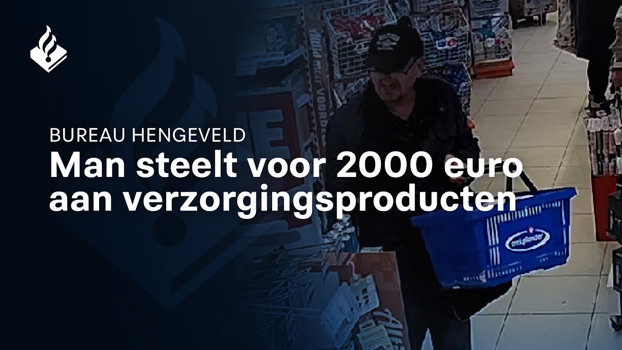 Man steelt voor 2000 euro aan verzorgingsproducten - Wijk bij Duurstede