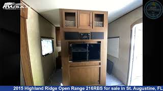 Eye-catching 2015 Highland Ridge Open Range Travel Trailer RV For Sale in St. Augustine, FL