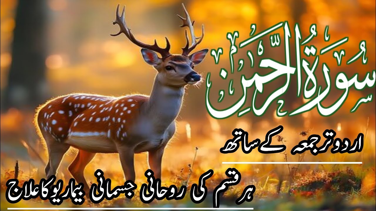 Surah Rahman Ep=16 Full with UrduTranslation| Abdul Basit Abdul Samad ...