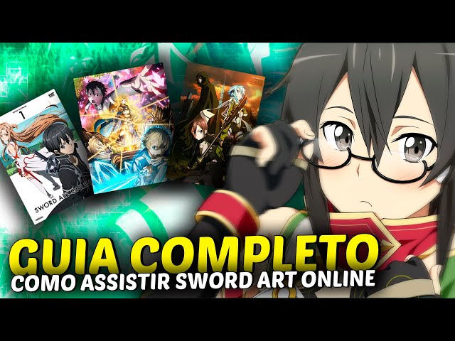 Ordem Para Assistir SWORD ART ONLINE - Ordem Cronológica de Sword Art Online  