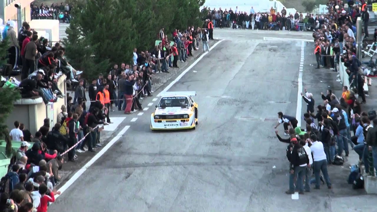 Rally Legend 2010 - Walter Rohrl with Audi Sport Quattro S1 - YouTube