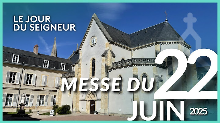 🔴 EN DIRECT | Messe du 22 Juin 2025 – Le Jour du Seigneur