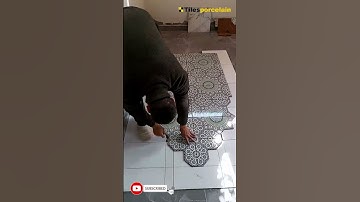 DIY Tiles Like a Pro! 🔥 Must-Watch! #InteriorDesign #diyhomedecor #tiles #floortiles #shortsviral