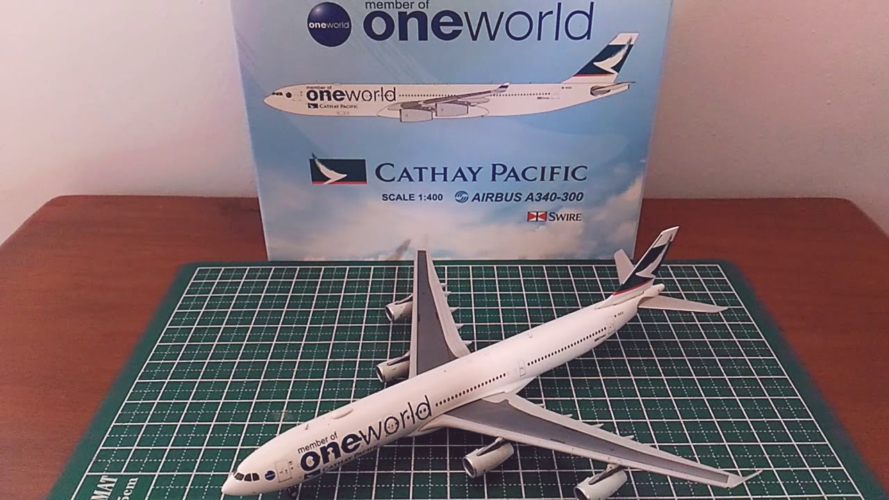 JC Wings 1:400 Cathay Pacific Airbus A340-300 