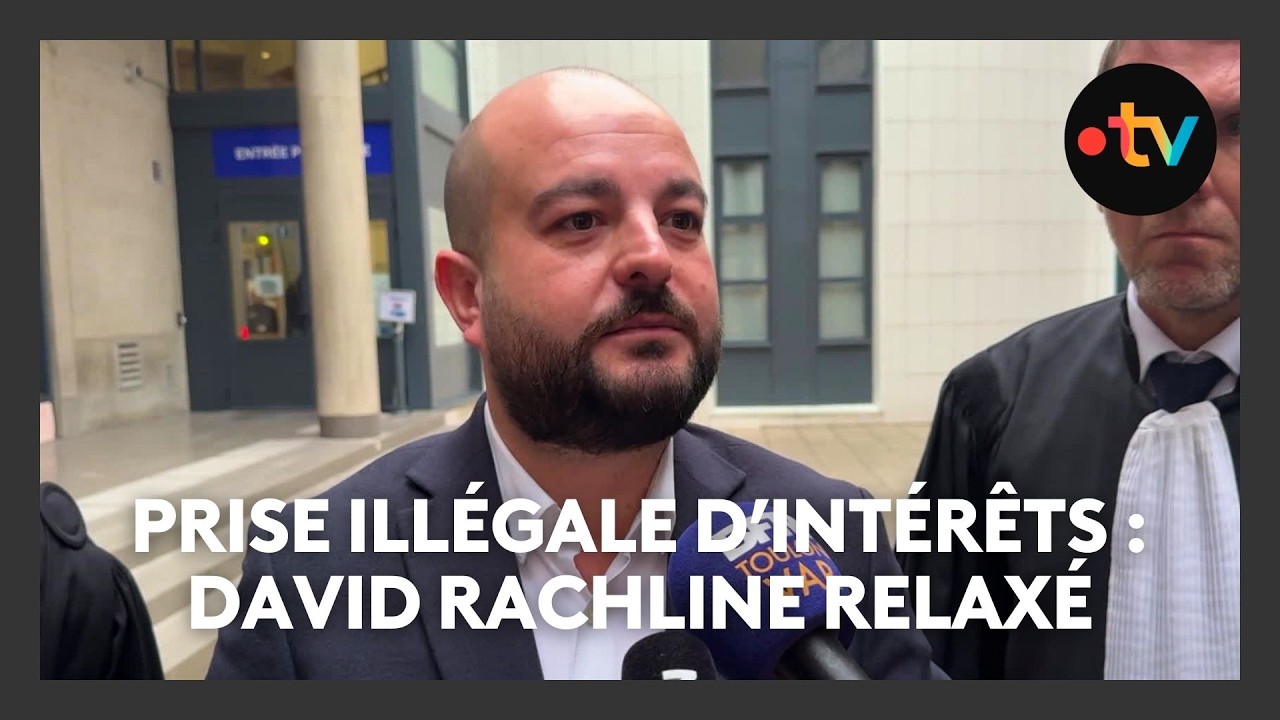 Le maire RN de Fréjus, David Rachline, relaxé après son jugement pour prise illégale d'intérêts