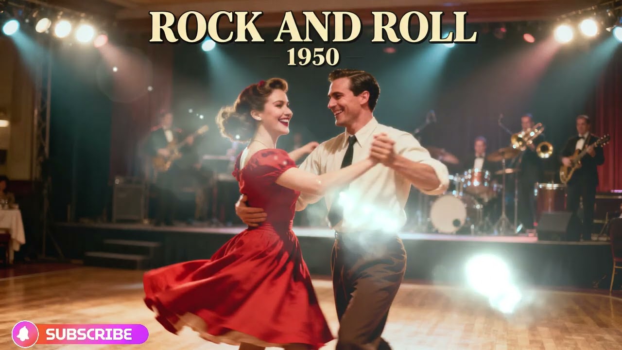 ROCK AND ROLL 1950s 🎶💃 NIGHT OF VINYL & DANCE MAGIC