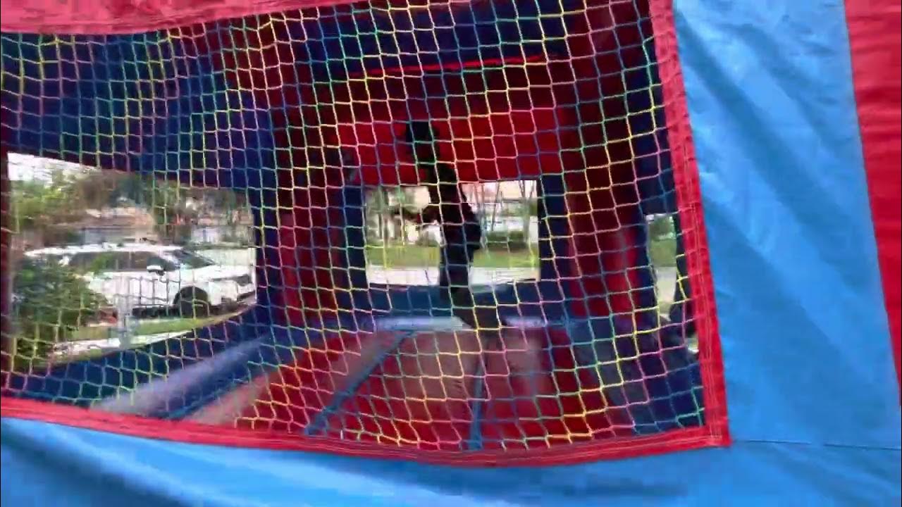 Deflating a bounce house YouTube