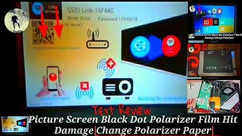 UC46 Projector Black Screen Problem Polarizer Fault (Desi Jugad) //Review Text//