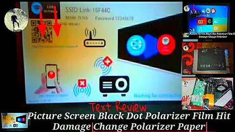 UC46 Projector Black Screen Problem Polarizer Fault (Desi Jugad) //Review Text//