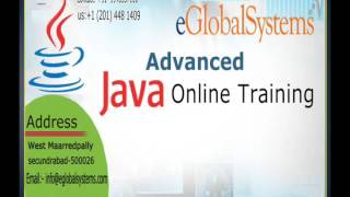 Information Advanced java Online Training||eglobalsystems Update