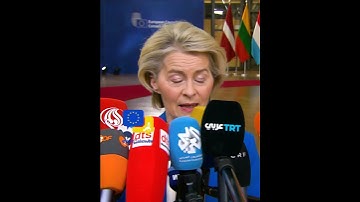 Von der Leyen at EU Summit: No Strength, No Peace for Ukraine! #EUCO