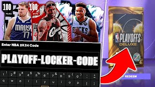 Guaranteed PLAYOFF Locker Code with 100 Overall CHANCE?