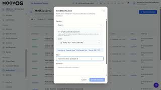 11. Targeted Notifications | MOOVOS Operations Training